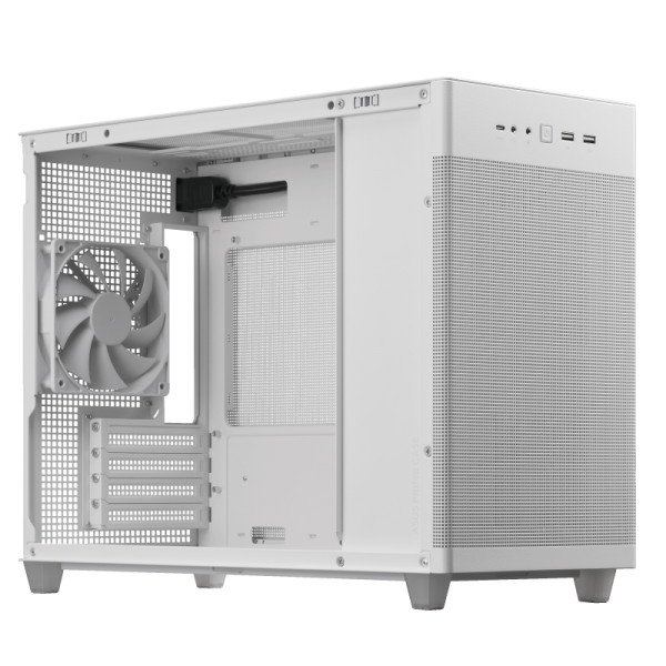 ASUS Prime AP201 MicroATX Mini Tower Bianco [90DC00G0-B39000]