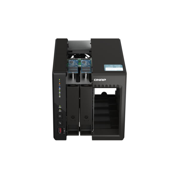 Qnap Intel Celeron J6412 NAS Tower - 2x 3.5 Inch Bays - 8GB Ram - 4GB Flash - Black [TS-253E-8G]