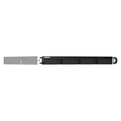 QNAP TS-464U-RP NAS Rack (1U) Intel Celeron N5095 8 GB QNAP Turbo System Nero [TS-464U-RP-8G]