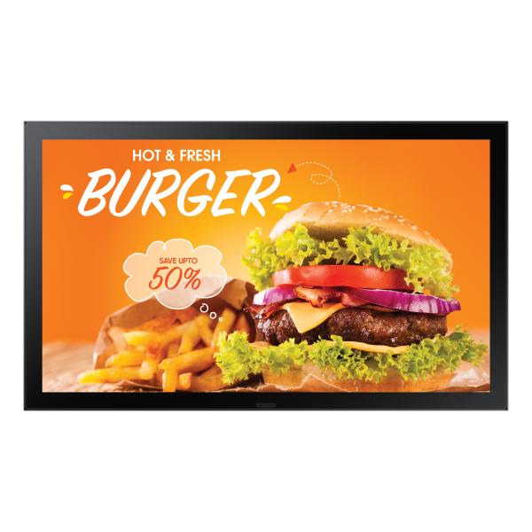 Samsung OH24B Pannello piatto per segnaletica digitale 61 cm (24") LCD Wi-Fi 1500 cd/m Full HD Nero Processore integrato Tizen 6.5 24/7 [LH24OHBEBGBXEN]
