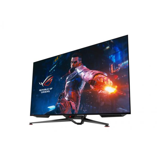 ASUS MONITOR GAMING 48 LED OLED 16:9 4K UHD 0,1MS 138HZ 450 CDM, ROG SWIFT OLED, DP/HDMI, MULTIMEDIALE [PG48UQ]