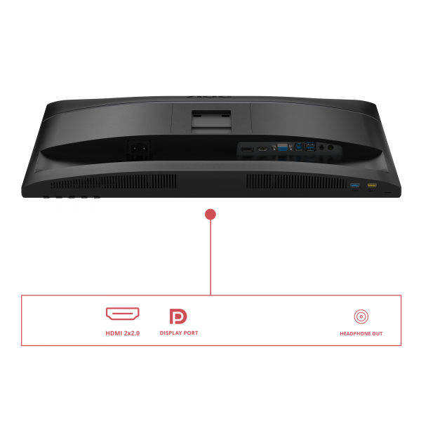 AOC MONITOR 34 LED VA WQHD 21:9 4MS 300 CDM, DP/HDMI [U34E2M]