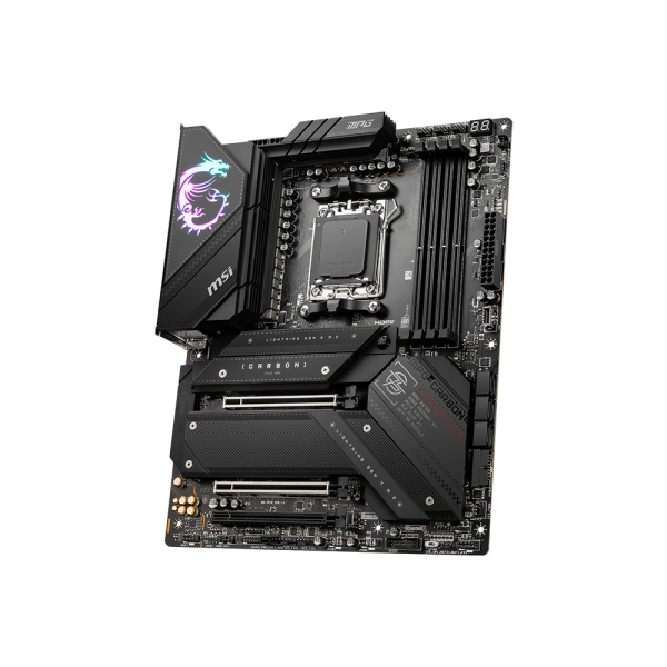 MSI MB AMD X670 GAMING, MPG X670E CARBON WIFI, AM5, 4DDR5, 3PCI-Ex16, 4M.2, 6SATA3, 1USB3.2GEN2x2, 8 [MPG X670E CARBON WF]