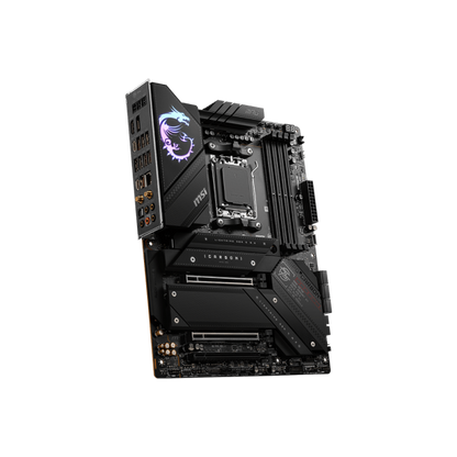 MSI MB AMD X670 GAMING, MPG X670E CARBON WIFI, AM5, 4DDR5, 3PCI-Ex16, 4M.2, 6SATA3, 1USB3.2GEN2x2, 8 [MPG X670E CARBON WF]