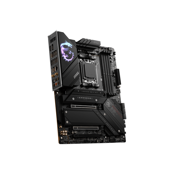 MSI MB AMD X670 GAMING, MPG X670E CARBON WIFI, AM5, 4DDR5, 3PCI-Ex16, 4M.2, 6SATA3, 1USB3.2GEN2x2, 8 [MPG X670E CARBON WF]