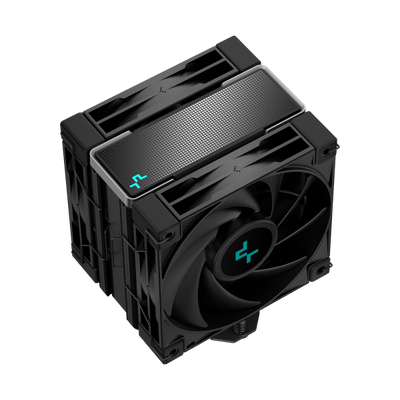 DEEPCOOL RAFF. CPU AK400 ZERO DARK PLUS (2x120mm Fan) R-AK400-BKNNMD-G-1 [R-AK400-BKNNMD-G-1]