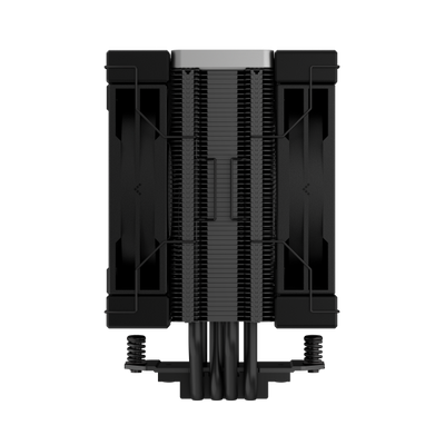 DEEPCOOL RAFF. CPU AK400 ZERO DARK PLUS (2x120mm Fan) R-AK400-BKNNMD-G-1 [R-AK400-BKNNMD-G-1]