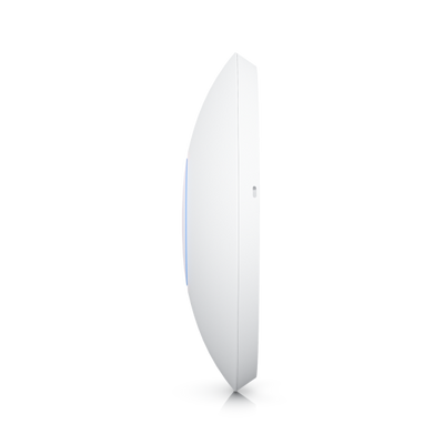 Ubiquiti - U6-Enterprise - Wall/Ceiling Mount Tru-Band Wi-Fi 6E Access Point, 1x 2.5Gbps RJ45 port, 573.5 Mbps at 2.4GHz (2x2) + 4800 Mbps at 5GHz (4x4) + 4800 Mbps at 6GHz (4x4) [U6-Enterprise]