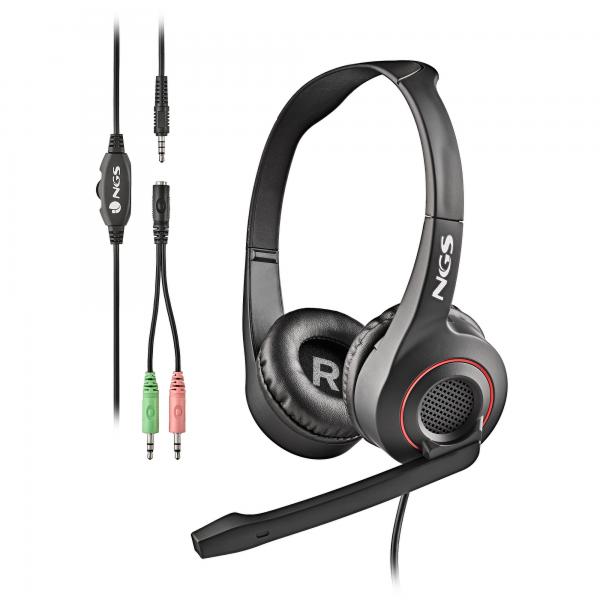 NGS CUFFIE ON-EAR CON MICROFONO FLESSIBILE MSX10PRO [MSX10PRO]