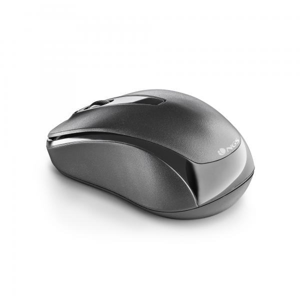 NGS MOUSE CON FILO 1200DPI WIRELESS CONNESS USB, NERO [EASYGAMMA]
