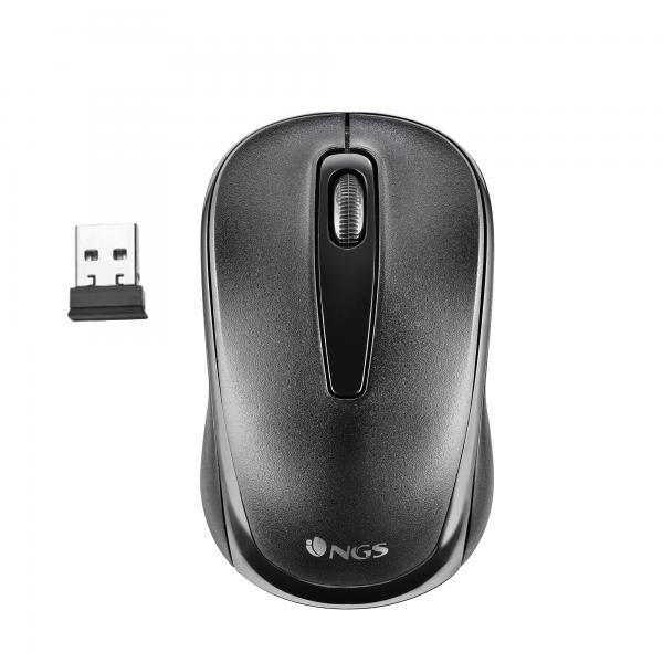 NGS MOUSE CON FILO 1200DPI WIRELESS CONNESS USB, NERO [EASYGAMMA]