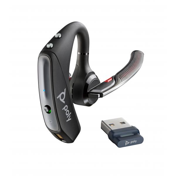 Poly Voyager 5200 UC auricolare bluetooth con BT700-PROMO FINO AD ESAURIMENTO SCORTE [206110-102]