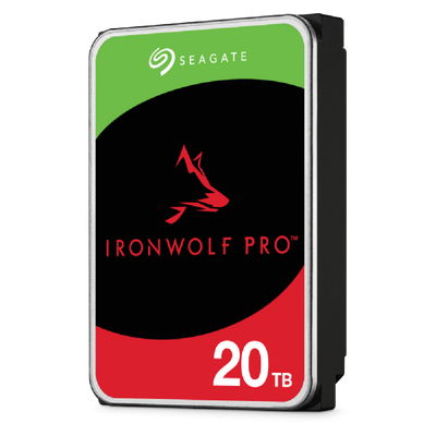 SEAGATE HDD IRONWOLF PRO 20TB 3.5 SATA 6GB/S 7200RPM [ST20000NT001]