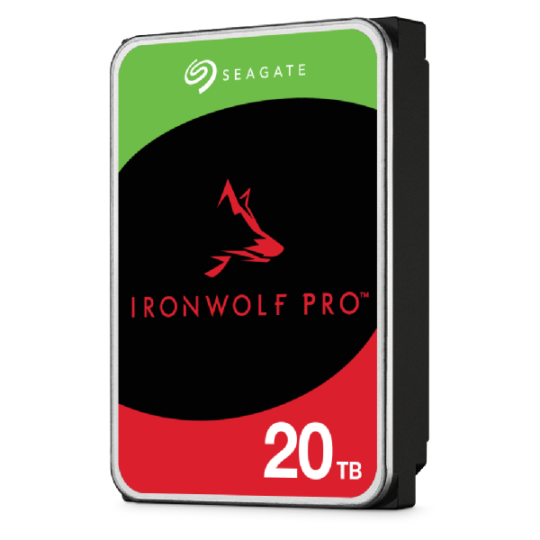 SEAGATE HDD IRONWOLF PRO 20TB 3.5 SATA 6GB/S 7200RPM [ST20000NT001]