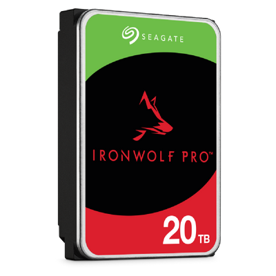 SEAGATE HDD IRONWOLF PRO 20TB 3.5 SATA 6GB/S 7200RPM [ST20000NT001]