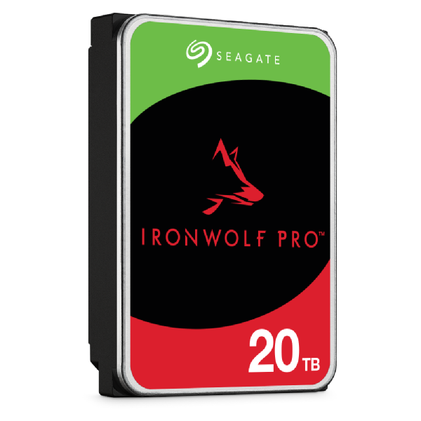 SEAGATE HDD IRONWOLF PRO 20TB 3.5 SATA 6GB/S 7200RPM [ST20000NT001]
