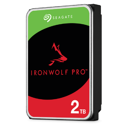 SEAGATE HDD INTERNO IRONWOLF PRO 2TB 3,5 SATA 6GBS 7200RPM [ST2000NT001]