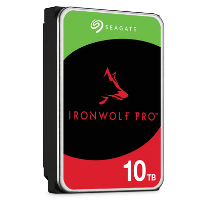 SEAGATE HDD INTERNO IRONWOLF PRO 10TB 3,5 SATA 6GBS 7200RPM [ST10000NT001]