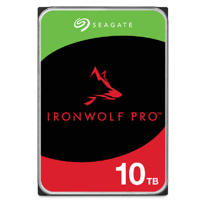 SEAGATE HDD INTERNO IRONWOLF PRO 10TB 3,5 SATA 6GBS 7200RPM [ST10000NT001]