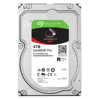 SEAGATE HDD IRONWOLF 4TB 3,5 5400RPM SATA 6GB/S BUFFER 256MB [ST4000NT001]