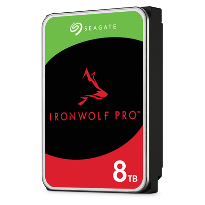 SEAGATE HDD IRONWOLF 8TB 7200 RPM * RICONDIZIONATO * [ST8000NT001_R]