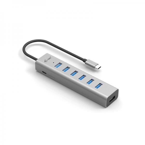 i-tec USB-C Charging Metal HUB 7 Port [C31HUBMETAL703]
