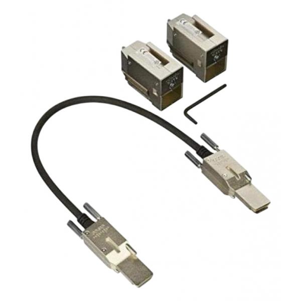 Cisco C9300L-STACK-KIT2 cavo InfiniBand e in fibra ottica 0,5 m Nero, Grigio [C9300L-STACK-KIT2]