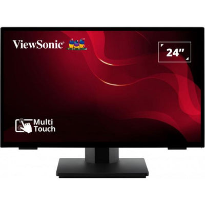 Viewsonic LED touch monitor - Full HD - 24inch - 250 nits - resp 7ms - incl 2x2 -5W speakers [TD2465]