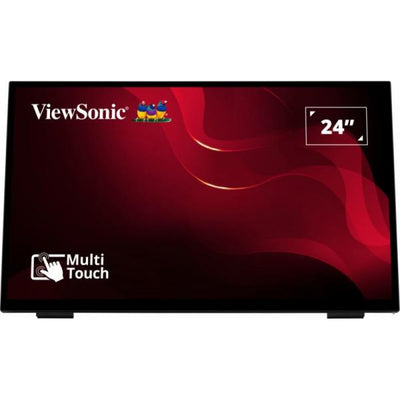 Viewsonic LED touch monitor - Full HD - 24inch - 250 nits - resp 7ms - incl 2x2 -5W speakers [TD2465]