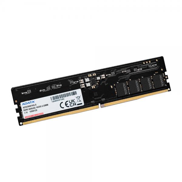 ADATA RAM DIMM 16GB DDR5 5600MHZ UDIMM [AD5U560016G-S]
