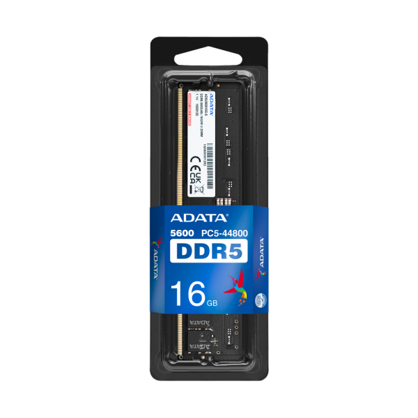 ADATA RAM DIMM 16GB DDR5 5600MHZ UDIMM [AD5U560016G-S]