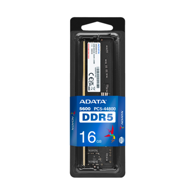 ADATA RAM DIMM 16GB DDR5 5600MHZ UDIMM [AD5U560016G-S]