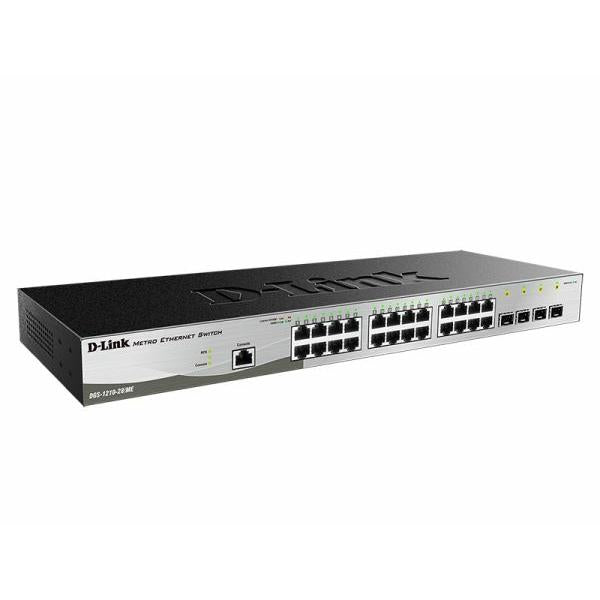 D-LINK SWITCH 24-PORT 10/100/1000BASE-T + 4 SFP PO D-LINK SWITCH 24-PORT 10/100/1000BASE-T + 4 SFP P [DGS-1210-28/ME_I]