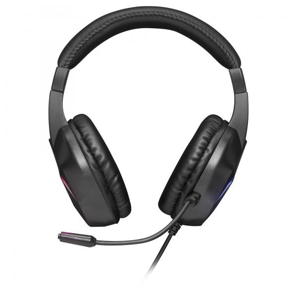 MARSGAMING GAMING CUFFIA+MIC MH122 BLACK RGB PC MAC CONSOLES SAMRTHPONE TAB [MH122]