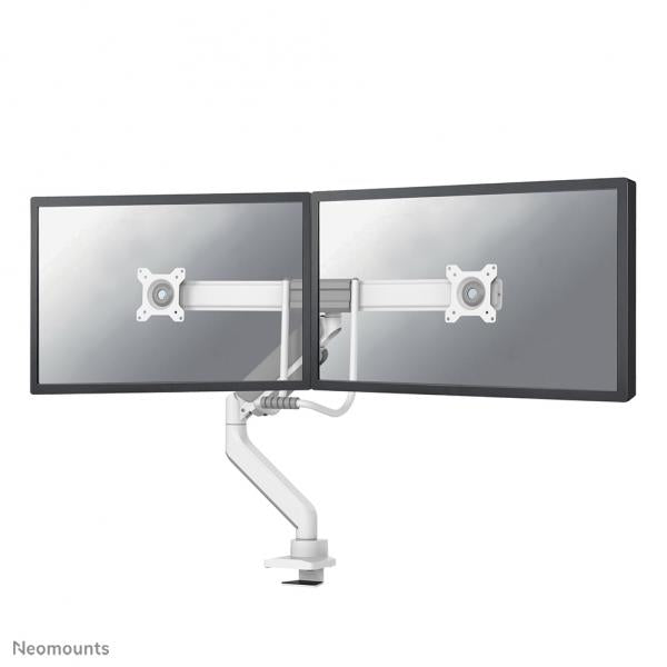 Neomounts DS75-450WH2 Braccio per monitor 17-32" - molla a gas - Topfix - 180-stop [DS75-450WH2]