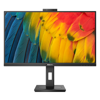 Philips 5000 Series - 24 inch - Full HD IPS LED Monitor - 1920x1080 - USB-C Dock - Pivot / HAS / RJ45 / Webcam [24B1U5301H/00]