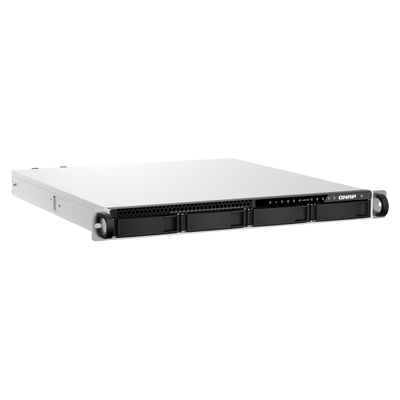 QNAP TS-h987XU-RP NAS Rack (1U) Intel Xeon E E-2334 16 GB DDR4 QuTS hero Nero, Argento [TS-H987XU-RP-E2334-16G]