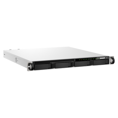 QNAP TS-h987XU-RP NAS Rack (1U) Collegamento ethernet LAN Nero, Argento E-2334 [TS-H987XU-RP-E2334-16G]