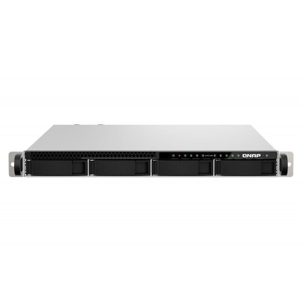 QNAP TS-h987XU-RP NAS Rack (1U) Intel Xeon E E-2334 16 GB DDR4 QuTS hero Nero, Argento [TS-H987XU-RP-E2334-16G]