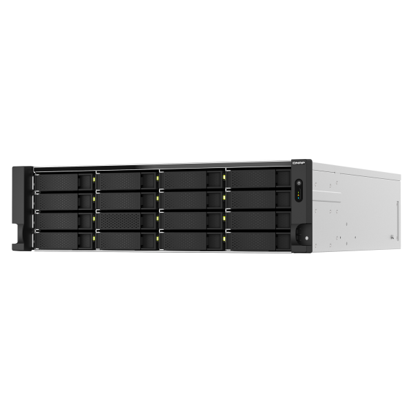 QNAP TS-H2287XU-RP NAS Armadio (3U) Collegamento ethernet LAN Nero, Bianco E-2378 [TS-H2287XU-RP-E2378-64G]