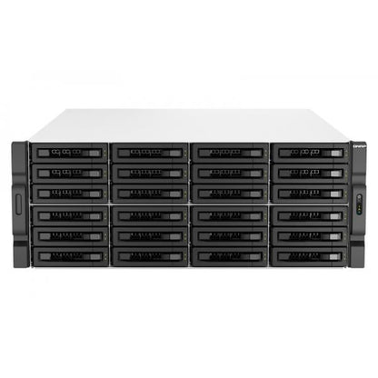 QNAP TS-H3087XU-RP NAS Armadio (4U) Collegamento ethernet LAN Nero, Bianco E-2378 [TS-H3087XU-RP-E2378-64G]