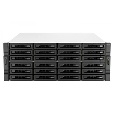 QNAP TS-H3087XU-RP NAS Armadio (4U) Collegamento ethernet LAN Nero, Bianco E-2378 [TS-H3087XU-RP-E2378-64G]