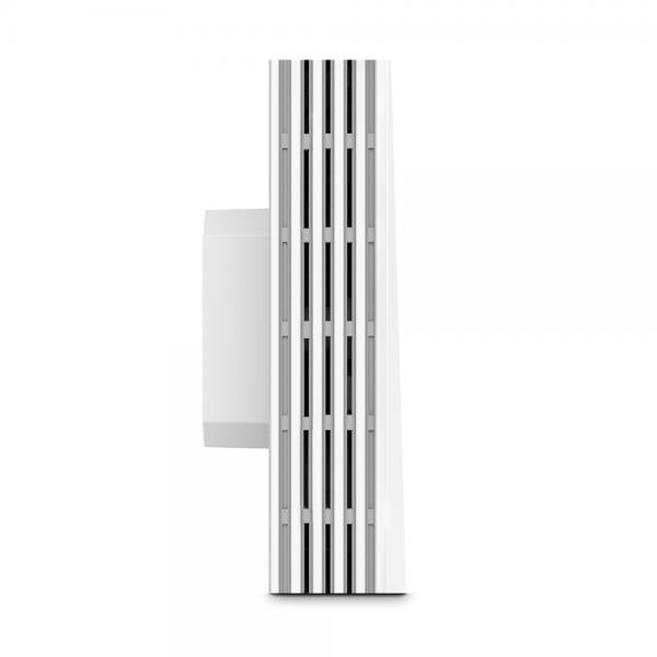 TP-Link - EAP655-Wall - AX3000 Wall-Plate Dual-Band Wi-Fi 6 Access Point, Uplink: 1 Gigabit RJ45 Port- Downlink: 3 Gigabit RJ45 Port, 574Mbps at 2.4 GHz + 2402 Mbps at 5 GHz, Compatible with EU & U [EAP655-Wall]