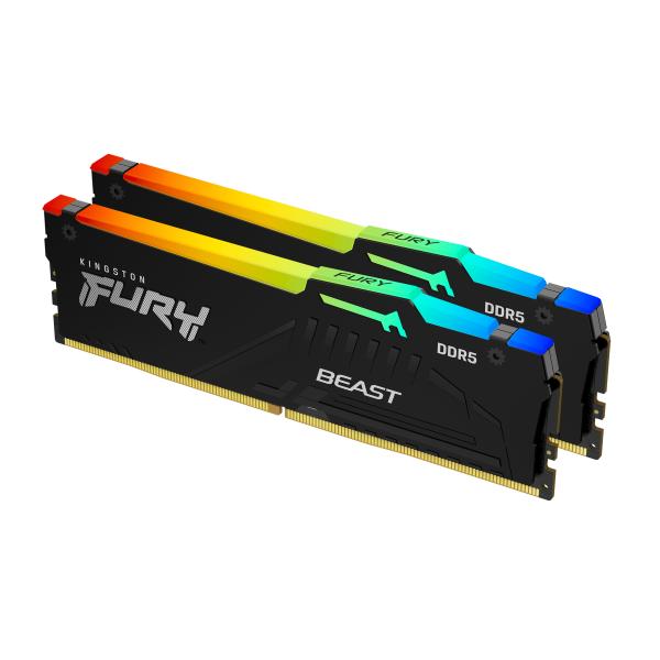 Kingston FURY Beast RGB - 32 GB - 2 x 16 GB [KF556C36BBEAK2-32]