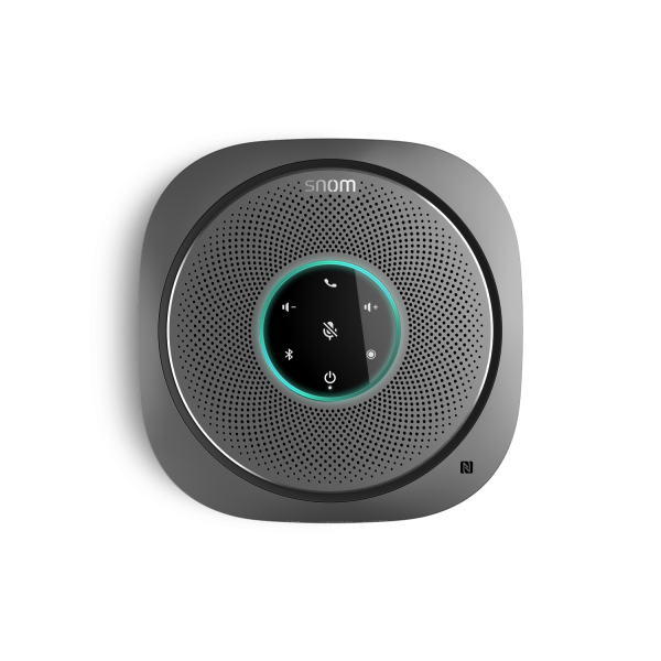 Snom C300 - Personal Conference Speaker con 6 microfoni integrati, batteria 5200mAh e connettività Bluetooth, NFC, USB [00004584]