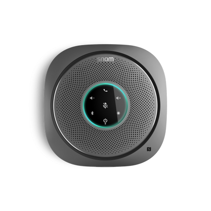 Snom C300 - Personal Conference Speaker con 6 microfoni integrati, batteria 5200mAh e connettività Bluetooth, NFC, USB [00004584]