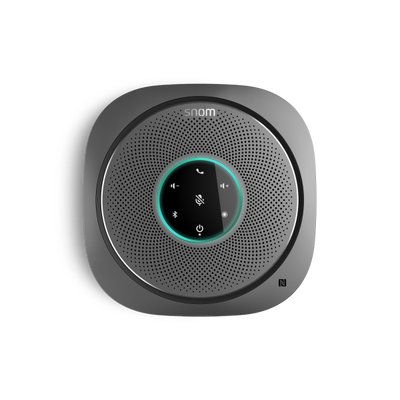 Snom C300 - Personal Conference Speaker con 6 microfoni integrati, batteria 5200mAh e connettività Bluetooth, NFC, USB [00004584]