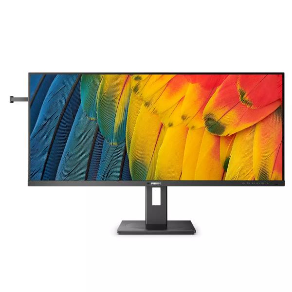 PHILIPS MONITOR 40 LED IPS 21:9 UWQHD 4MS 500CDM, PIVOT, USB-C DOCKING, DP/HDMI, MULTIMEDIALE [40B1U5600]