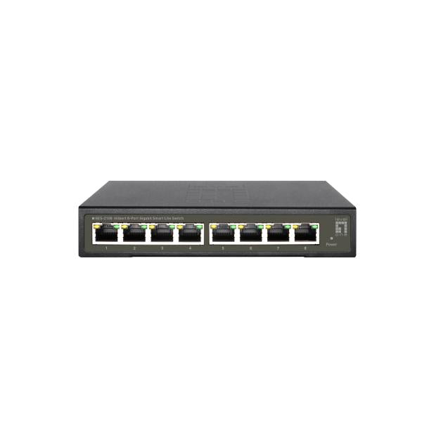 Level One Hilbert 8-Port Gigabit Smart Lite Switch [GES-2108]