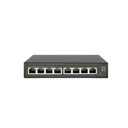 Level One Hilbert 8-Port Gigabit PoE Smart Lite Switch - 802.3at/af PoE - 8 PoE Outputs - 112.8W PoE Power Budget [GES-2108P]